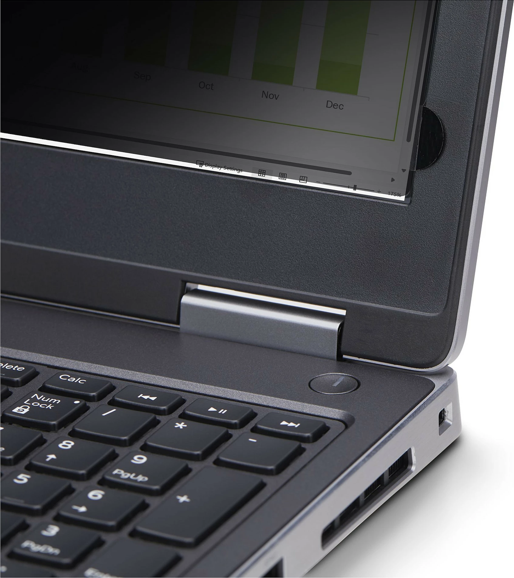 Filtri privatësie për ekran laptopi StarTech 16" 16:10, flip-up, anti-shkëlqim, touch, reduktim drite blu 51%, i zi