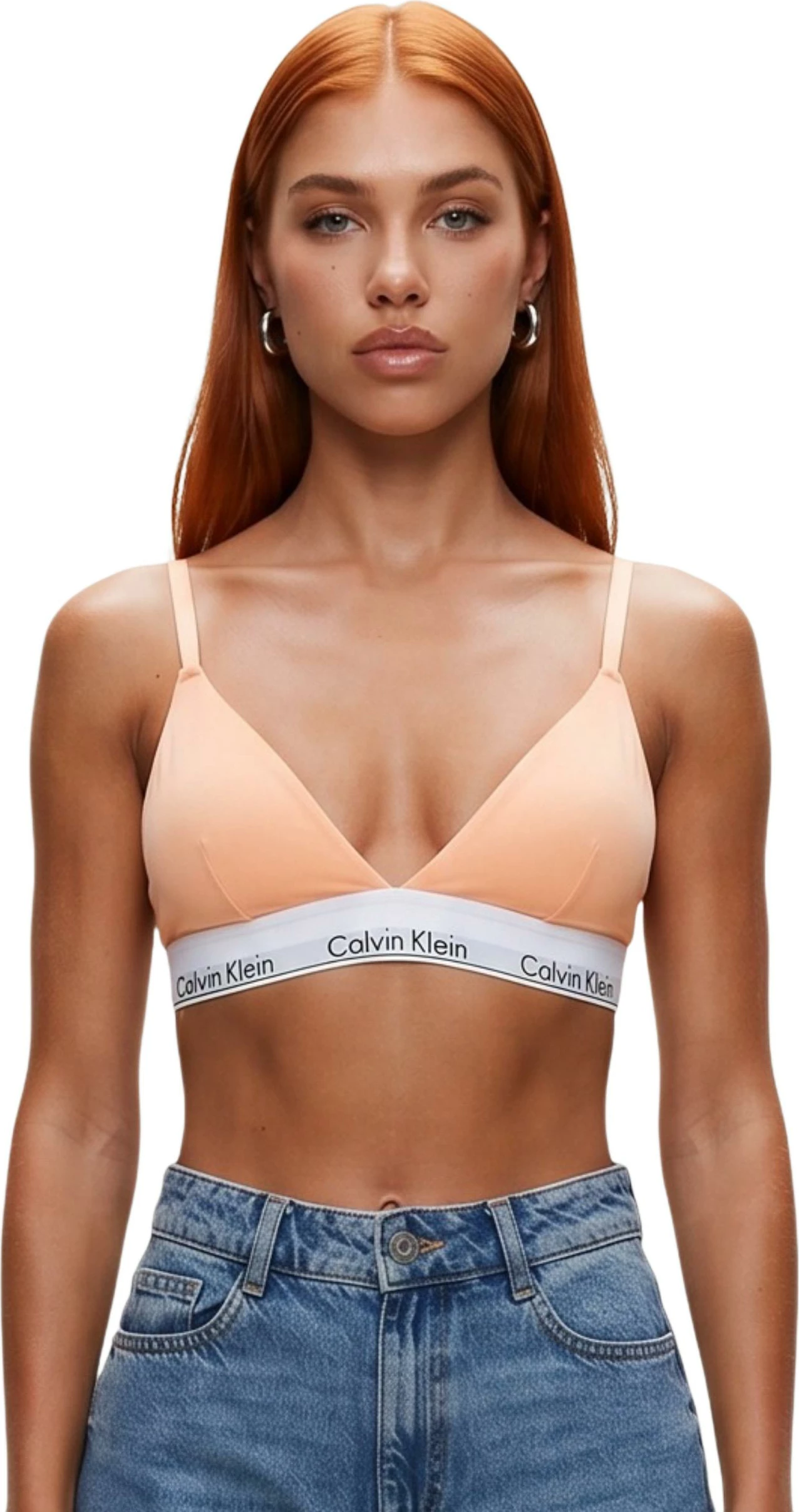 Sutjenë Calvin Klein Underwear LV00QF8498 për femra, Fishing