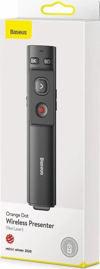 Pilot prezantimi Baseus ACFYB-B0G, rreze 100 m, lazer i kuq, Black