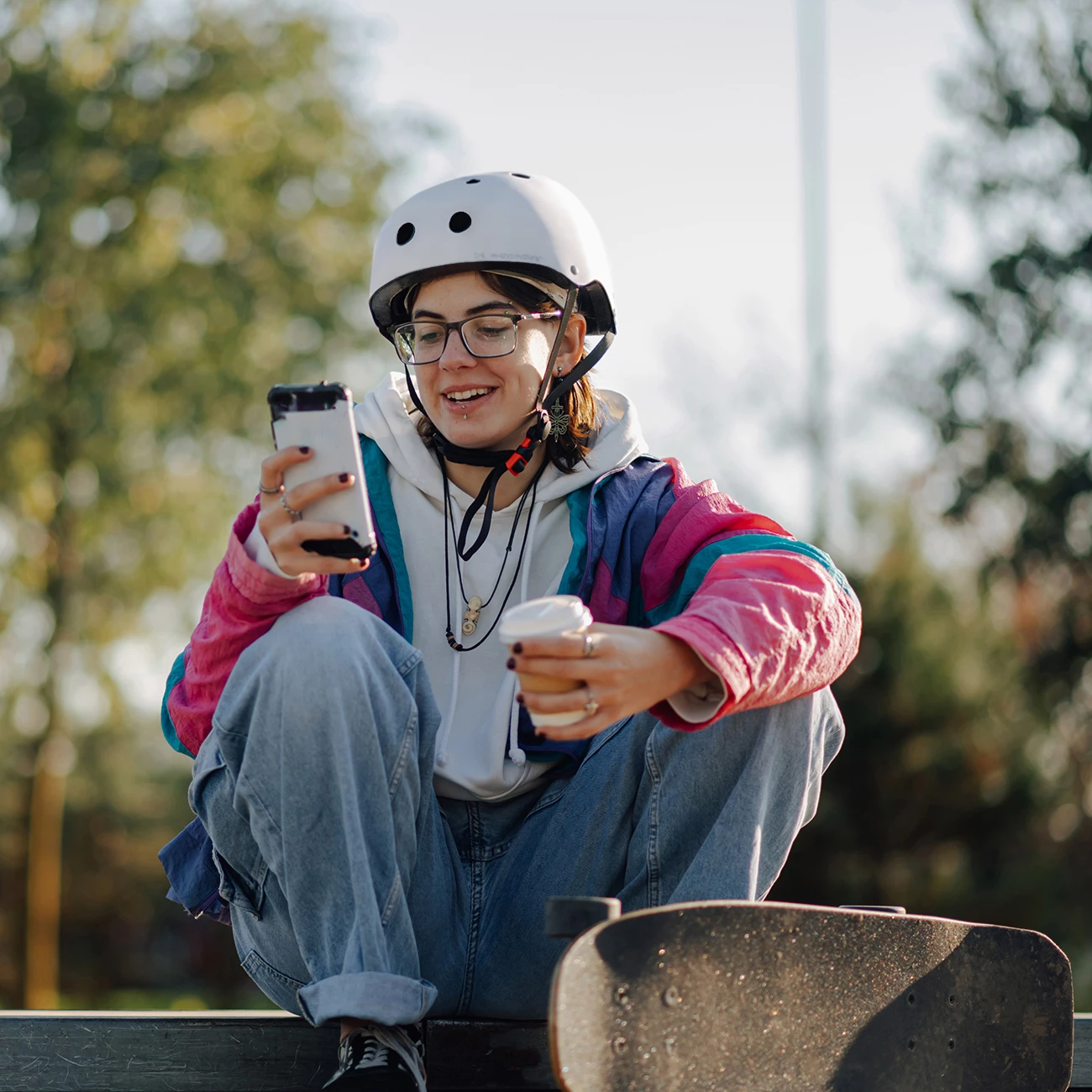 Helmetë BMX/Scooter Wozinsky HT-38B, S (48-52 cm), PC+EPS, e lehtë, me ventilim dhe rregullim, e bardhë