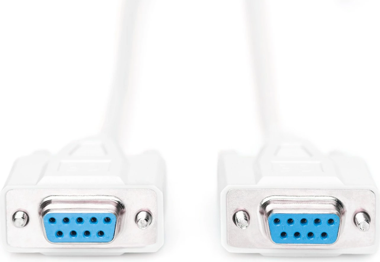 Kabllo transferi Digitus D-Sub9 F/F, 2m, bezhë