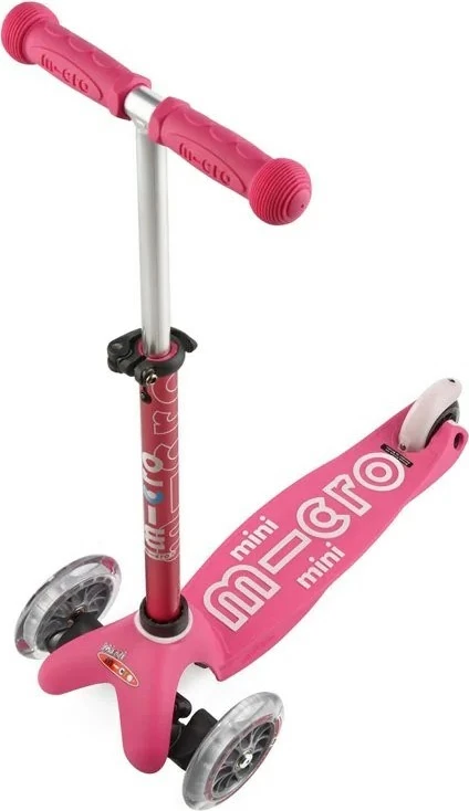Skuter Micro Mini 3in1 Deluxe, Rozë
