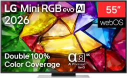 LG 55MRGB87B3B 55'' (139 cm) 4K Mini RGB evo Smart TV | (55MRGB87B3B.AEU)