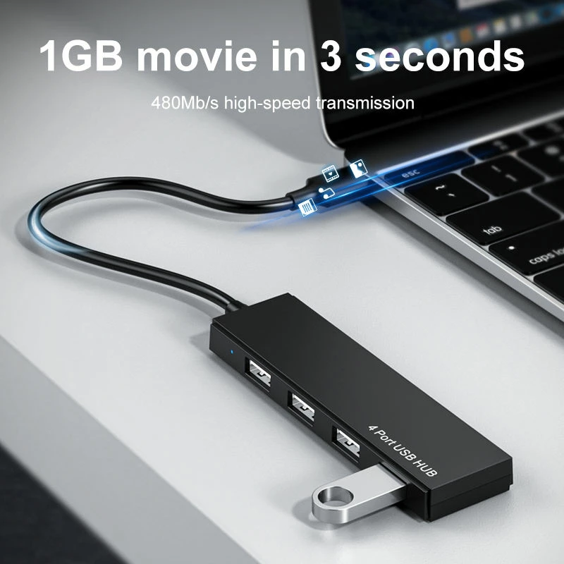 HUB Tech Time USB2.0*4ports USB HUB