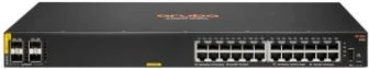 Switch Aruba Hewlett Packard Enterprise 6100 JL677A, 24 porta, 4 SFP+, Managed, PoE+, Rack, i zi