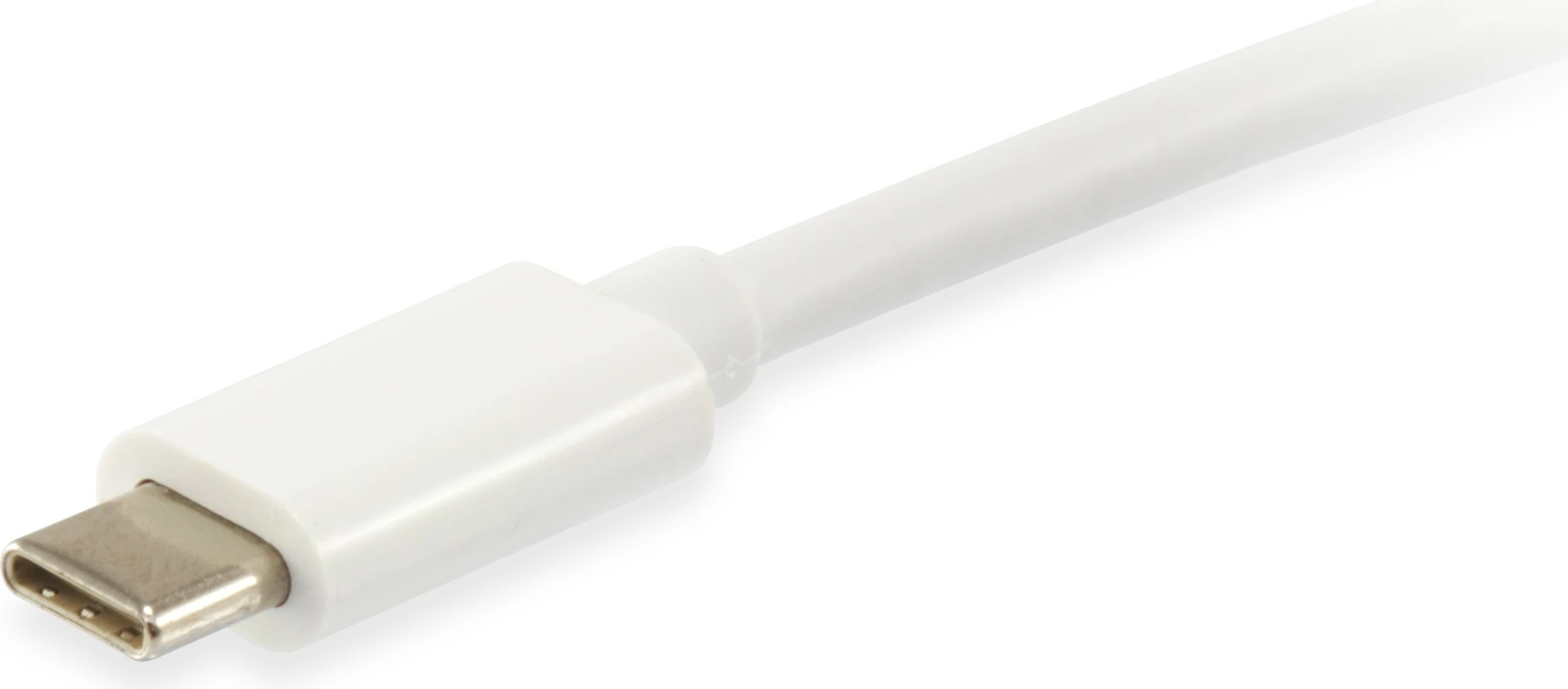 Kabllo USB C Equip Platinum 2m, USB 3.2 Gen 2, 10 Gbit/s, e bardhë