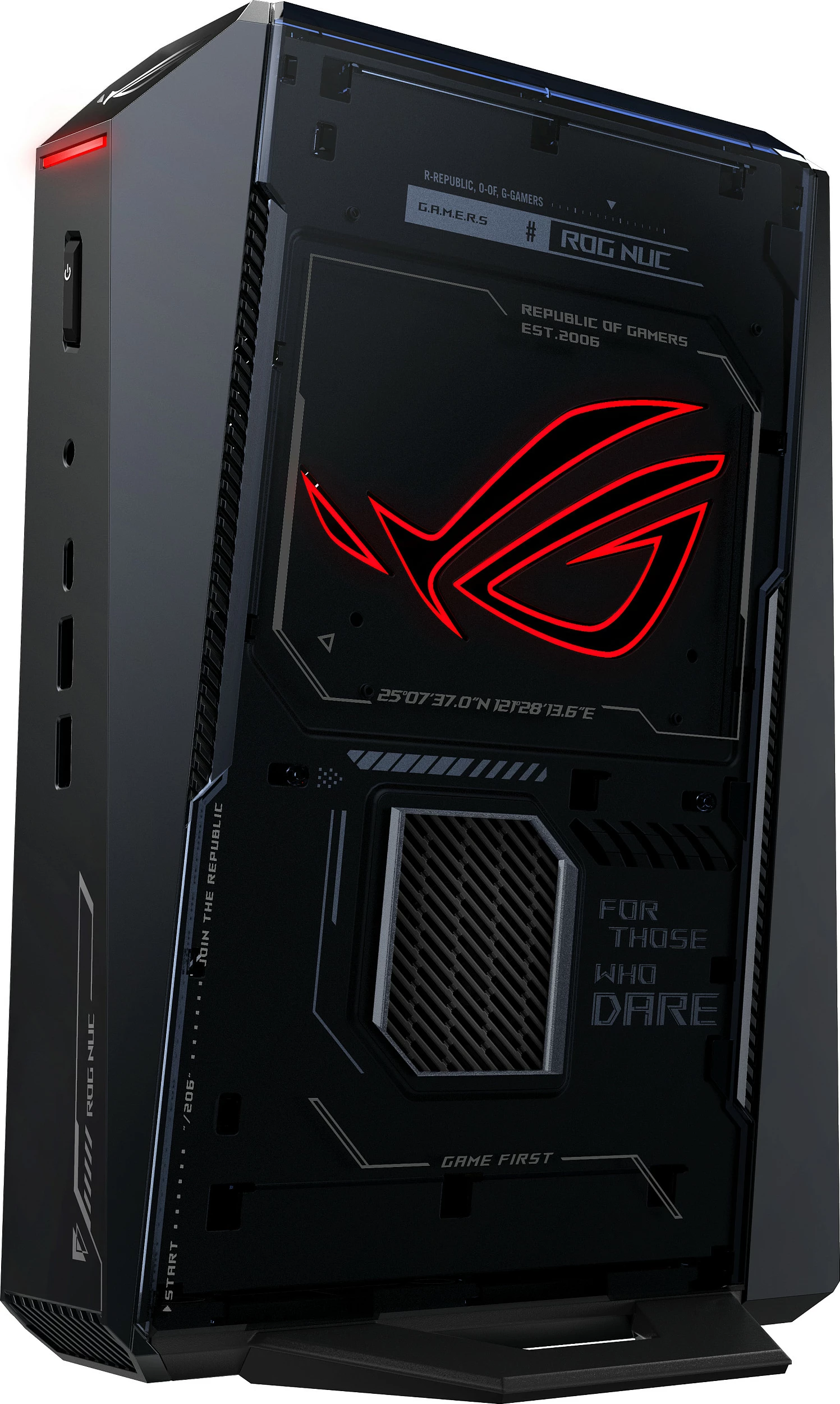 Mini PC ASUS ROG NUC RNUC15JNK7X569A2, Core Ultra 7 255HX, 16GB RAM, 1TB NVMe SSD, GeForce RTX 5060, Windows 11 Home, i zi