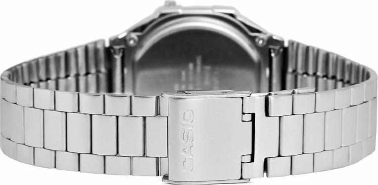 Orë dore për meshkuj CASIO Vintage A168WA-1YES, argjendtë