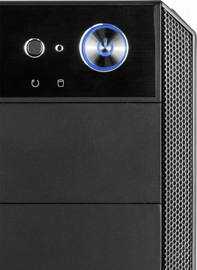 Kasë Modecom Oberon Pro LE AT-OBERON-PR-10-000000-0002-LE Midi Tower ATX/uATX pa PSU, e zezë