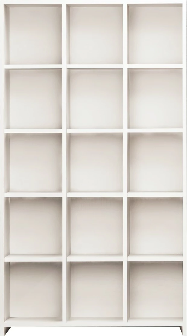 Raft librash Skye Decor, i bardhë, Pritone, 90x160x25cm