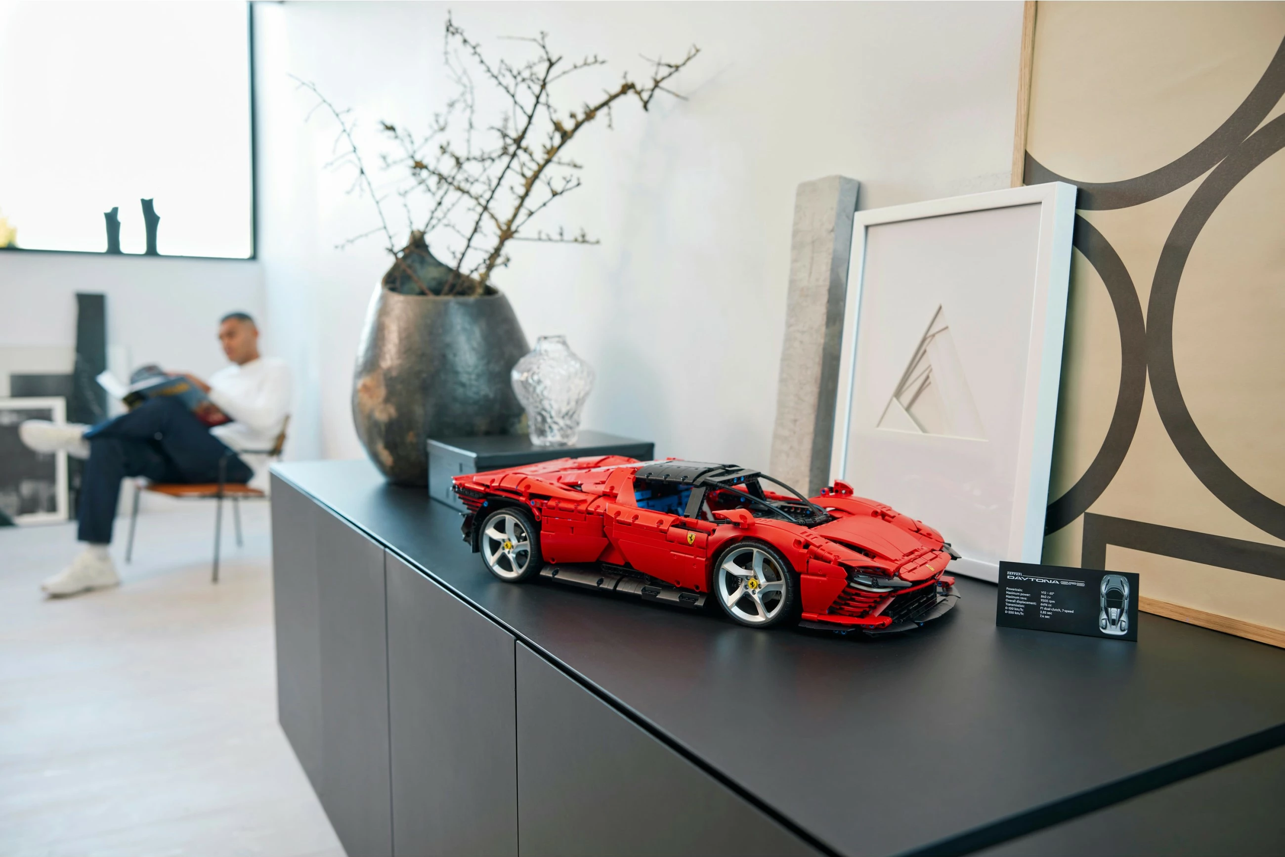 Set ndërtimi LEGO Technic Ferrari Daytona SP3, 3778 pjesë, plastikë, 6.99 kg