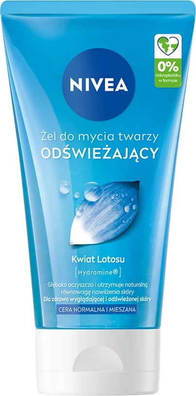 Gel pastrues për fytyrë Nivea Refreshing për femra, 150ml