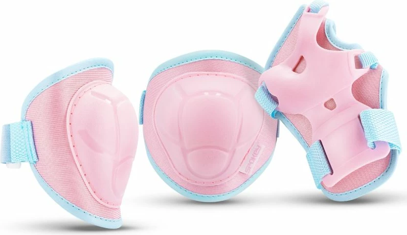 Set mbrojtës për fëmijë Spokey XS PK BUFFER, rozë/blu