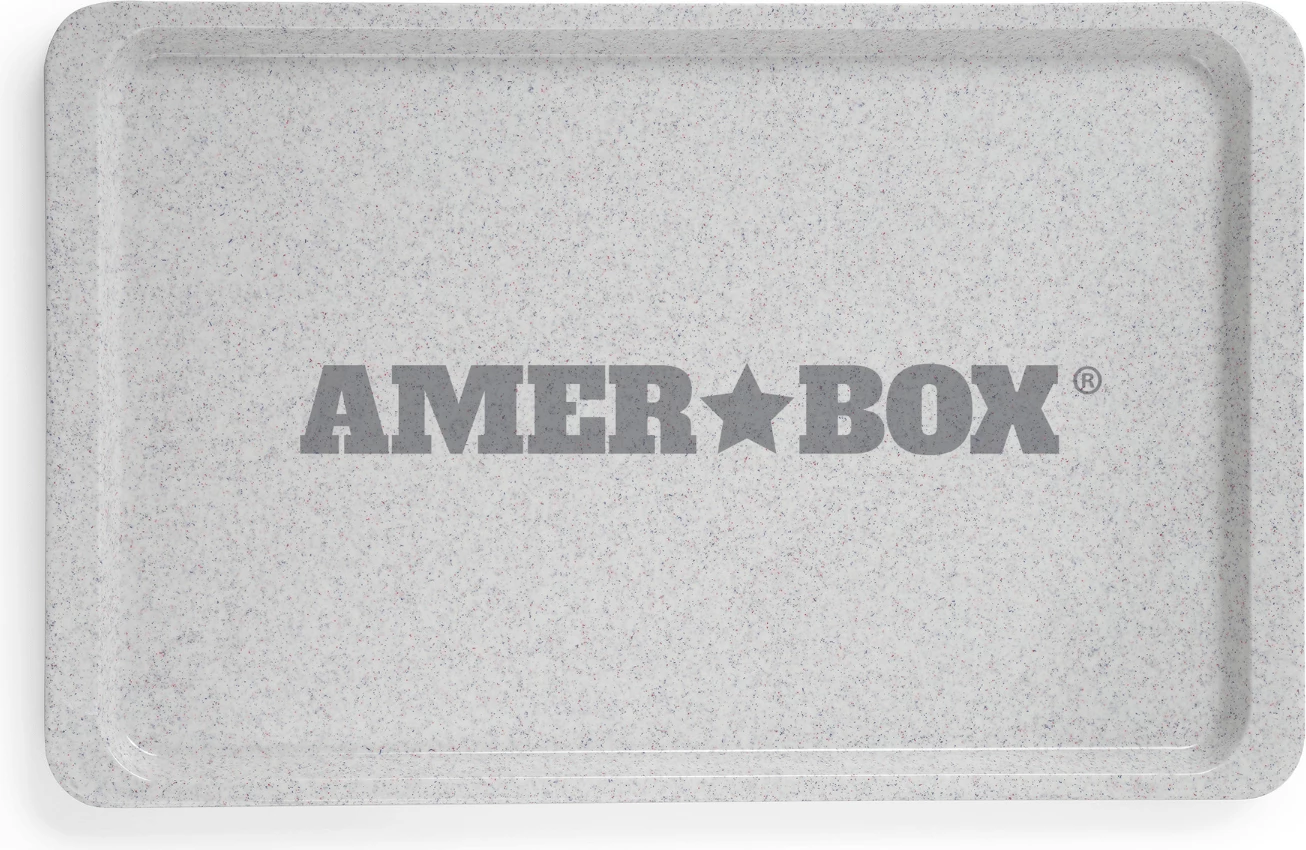 Tabaka, Amerbox, Nevada, GN 1/1 530x325 mm, poliester me fije qelqi, drejtkëndëshe, gri granit