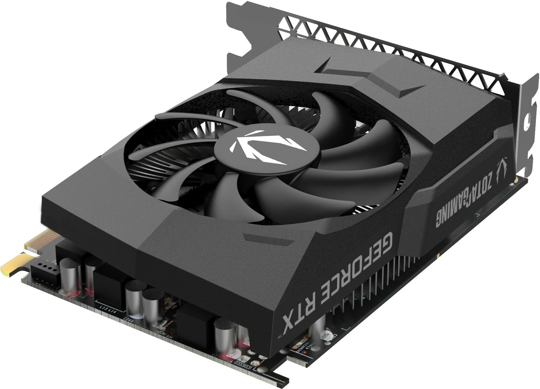 Kartelë grafike Zotac GAMING GeForce RTX 3050 Solo, 6 GB, GDDR6, PCI Express x8 4.0, e zezë