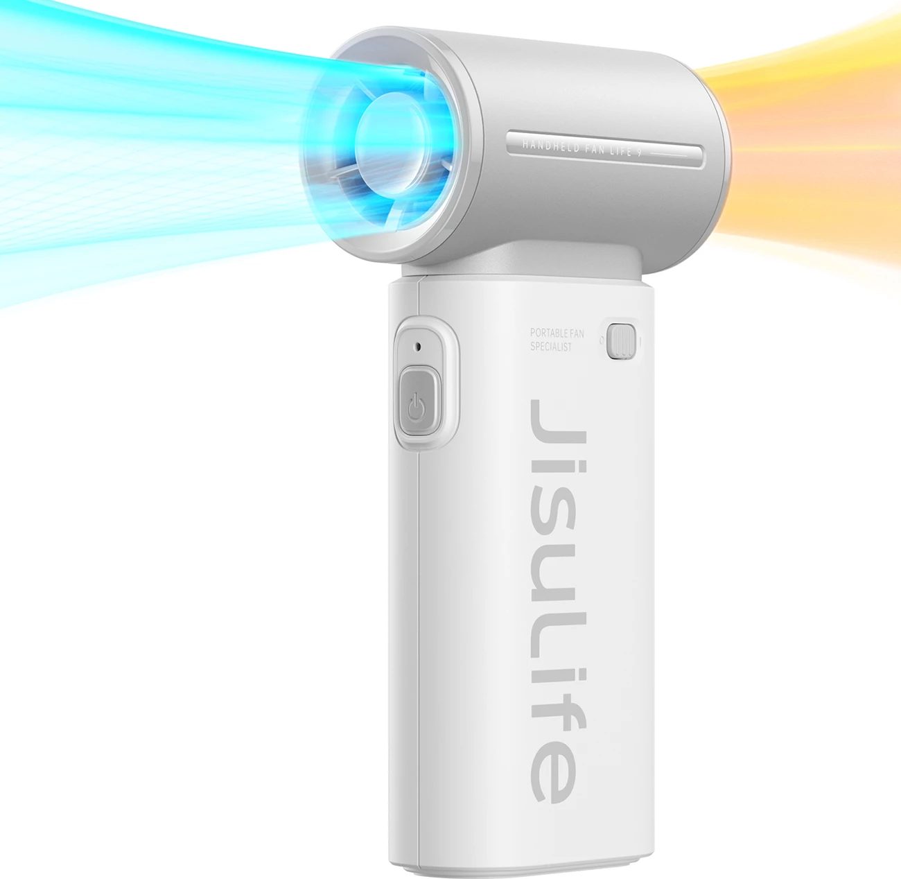 Ventilator dore Jisulife Life9, 3600mAh, USB-C, Gri