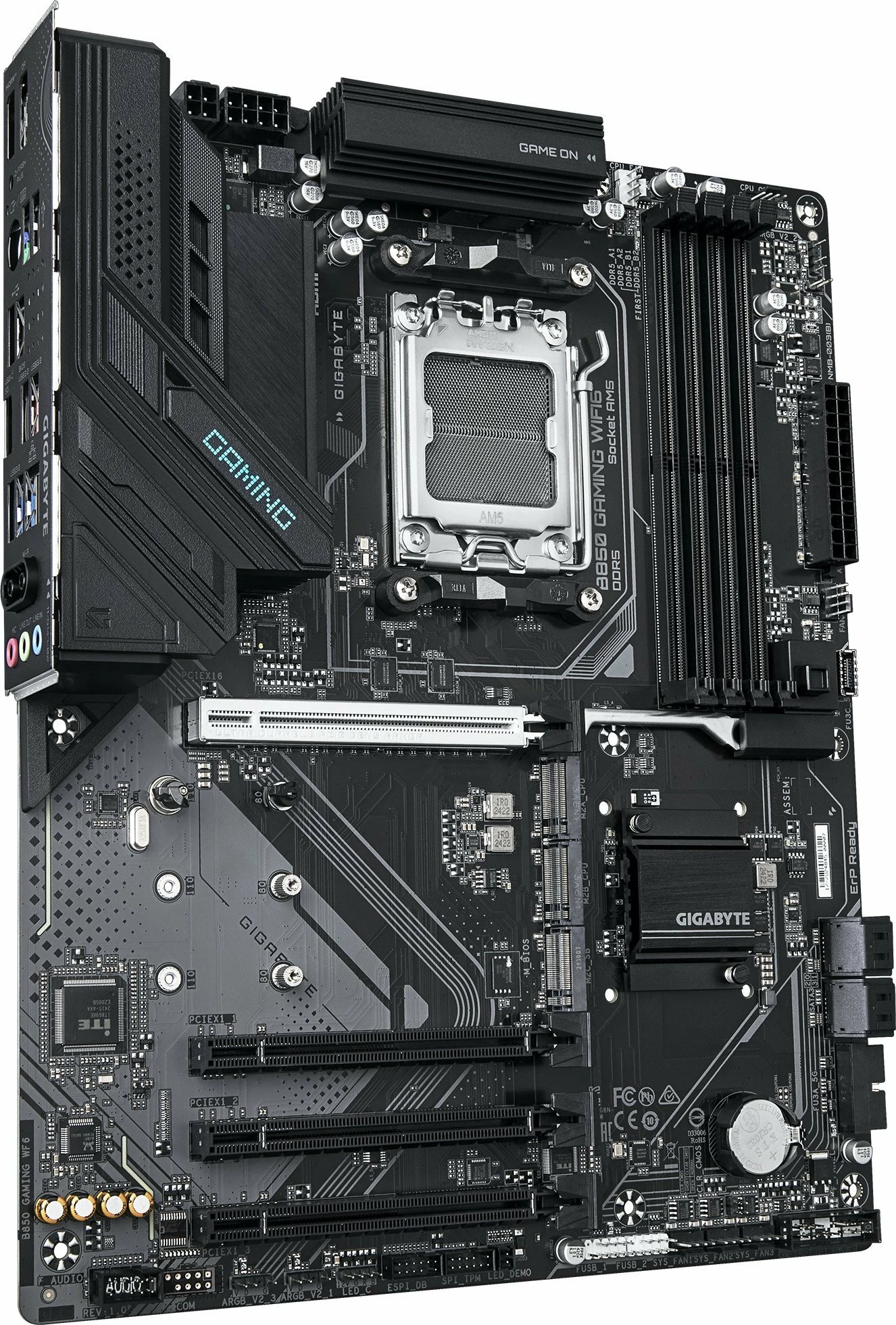 Pllakë amë Gigabyte B850 Gaming WiFi 6, ATX, DDR5 256GB, 4xDIMM, me antenë WiFi