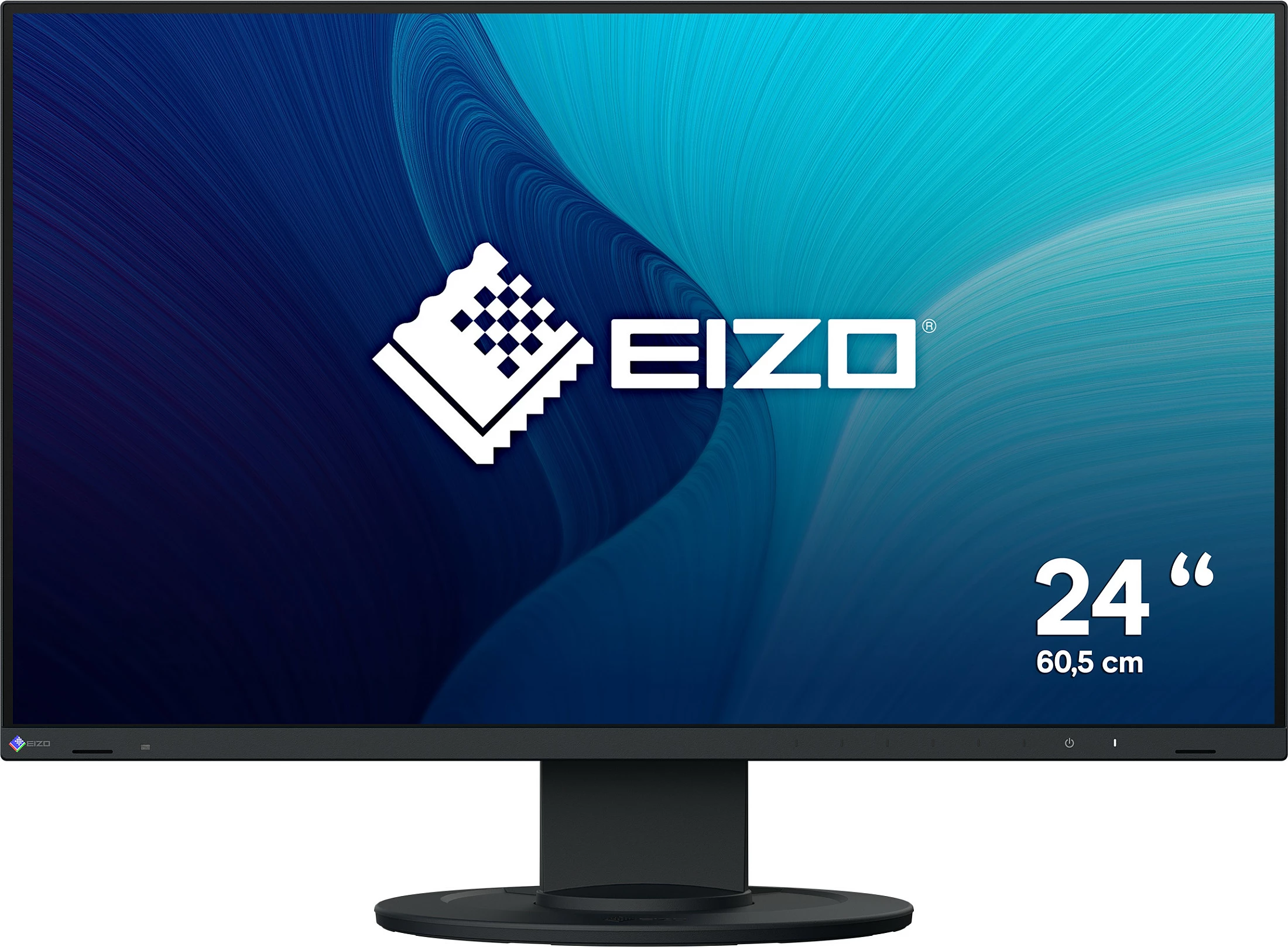 Monitor Eizo FlexScan EV2400R-BK, 24", Full HD, 100Hz, USB Hub, i zi