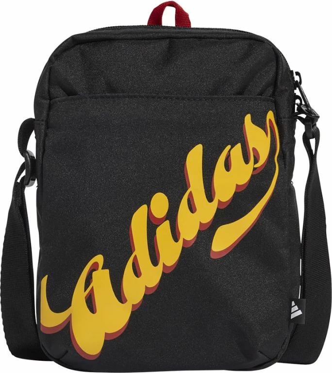Çantë beli adidas Tiro Graphic KD9879, e zezë