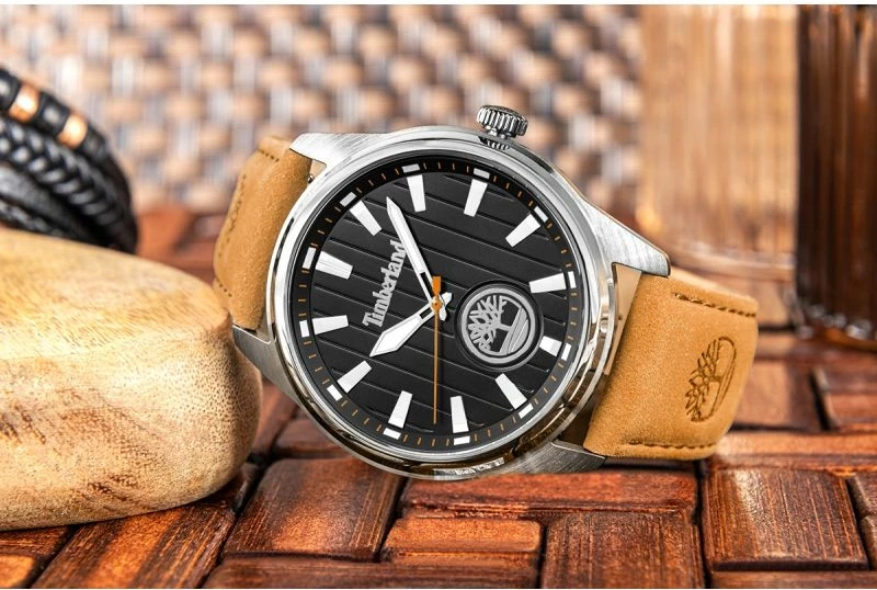 Orë dore për meshkuj Timberland Northbridge TBL.TDWGA0010204, e zezë, set me çantë