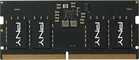 RAM memorje PNY MN8GSD55600-BLK 8GB DDR5 5600MHz SODIMM CL40, 1x8GB, Bulk, e zezë