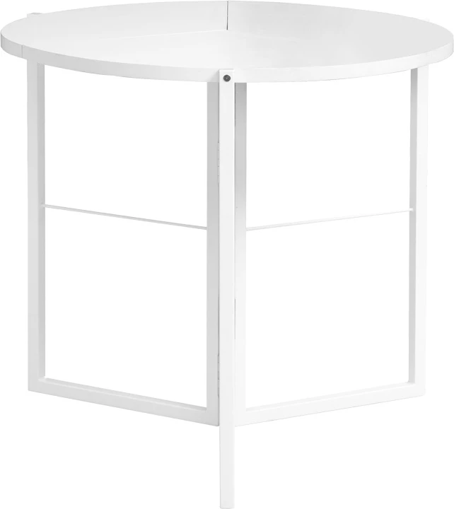 Tavolinë Talen, ngjyrë e bardhë, D80x74cm