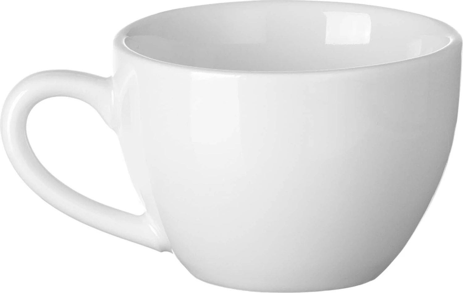 Filxhan cappuccino Fine Dine Pure Bianco 240 ml, e bardhë, set 12 copë