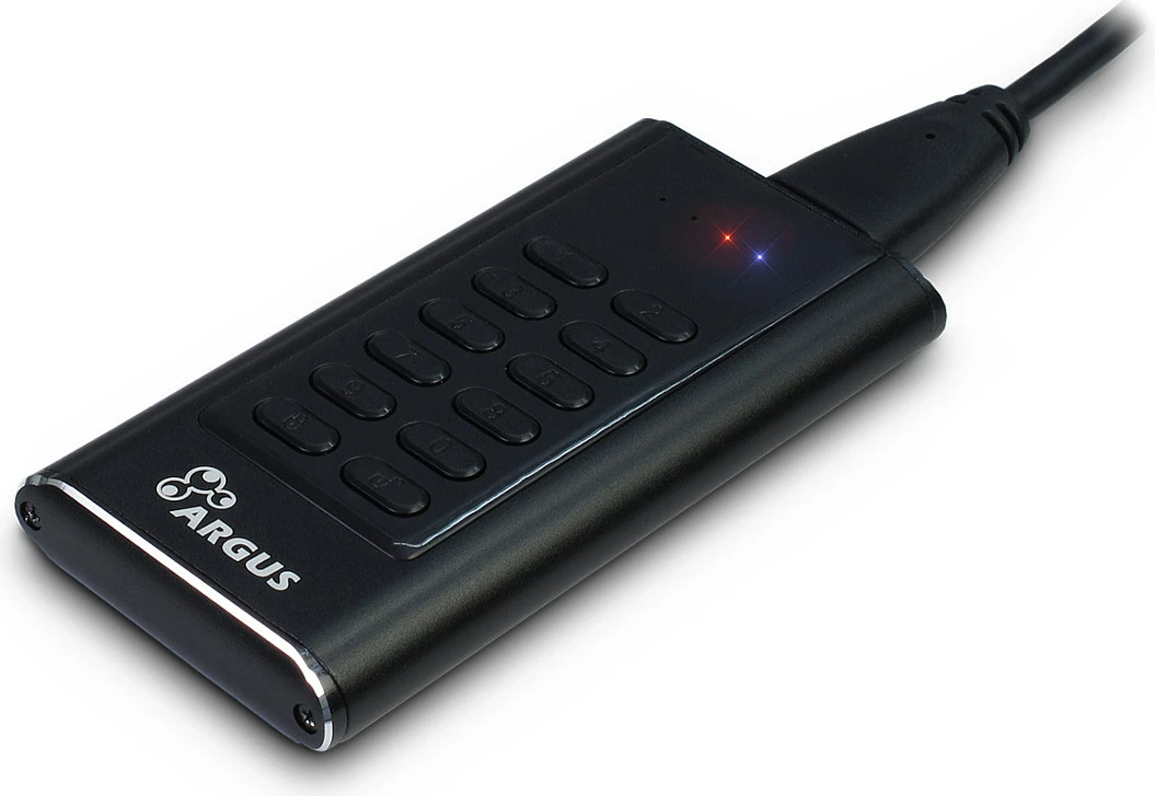 Kasë e jashtme M.2 SSD Inter-Tech GD-MSLK01, USB 3.0, AES 256-bit, e zezë