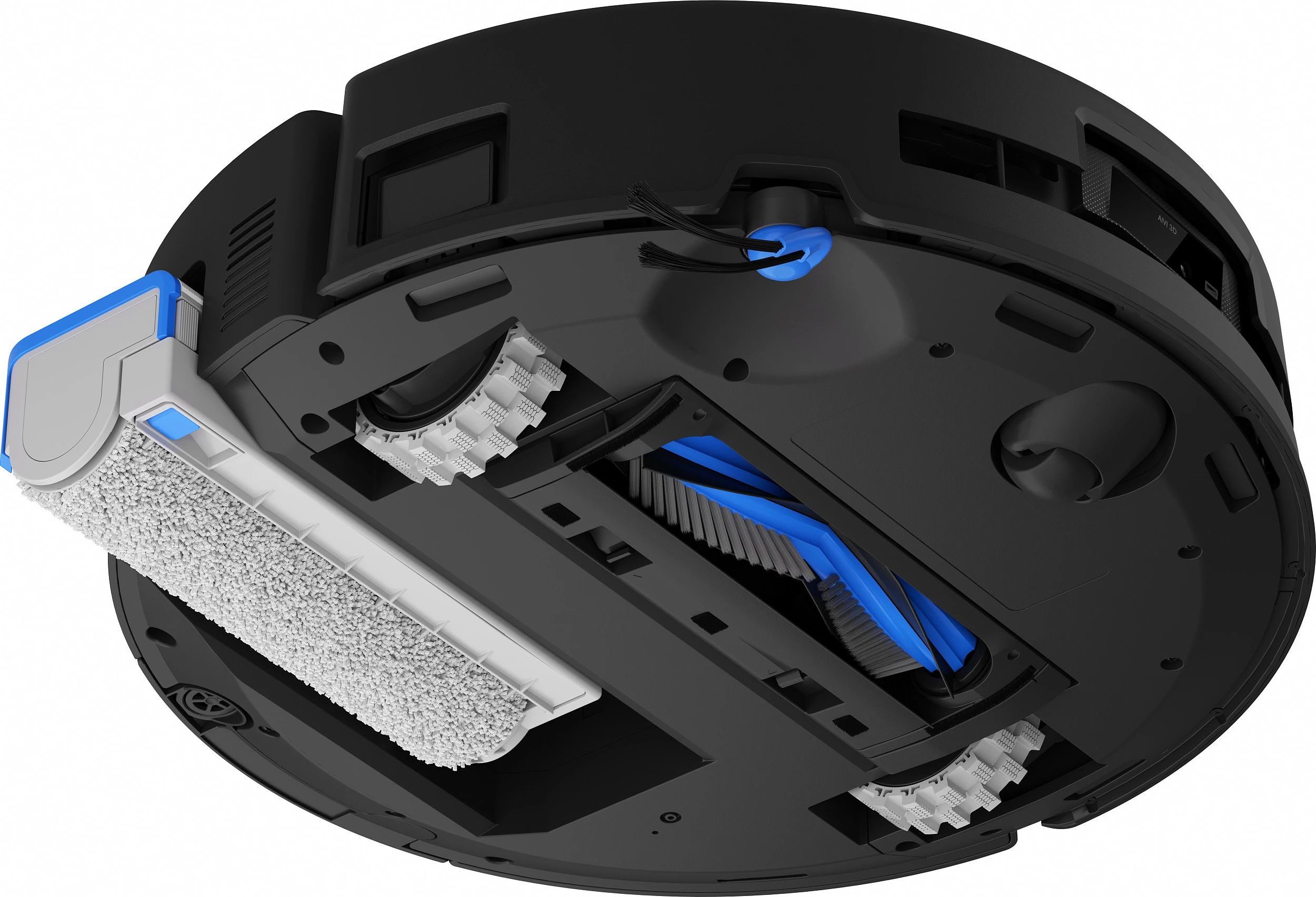 Robot fshesë ECOVACS DEEBOT T80 OMNI, 18.000Pa, Wi‑Fi, me larje, stacion vetë-zbrazës, i zi