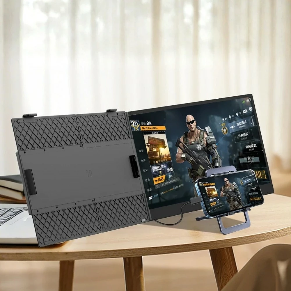 Monitor portativ Blackview SCM8, 15.3", IPS, 1920x1200, USB-C, 16:10, gri