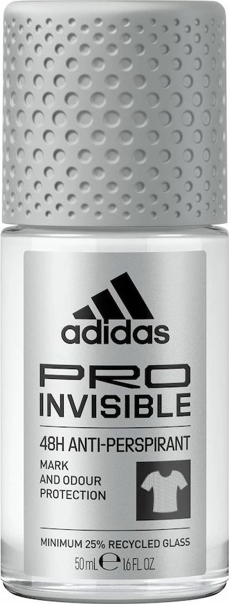 Antiperspirant roll-on Adidas PRO Invisible për meshkuj 50ml