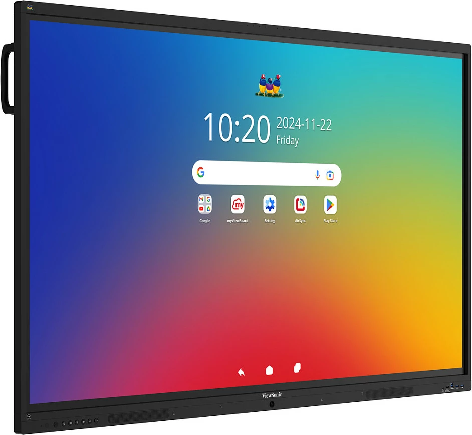 Ekran interaktiv Viewsonic IFP8641-1-1C, 86", 4K UHD, Touch, Wi‑Fi/Bluetooth, i zi