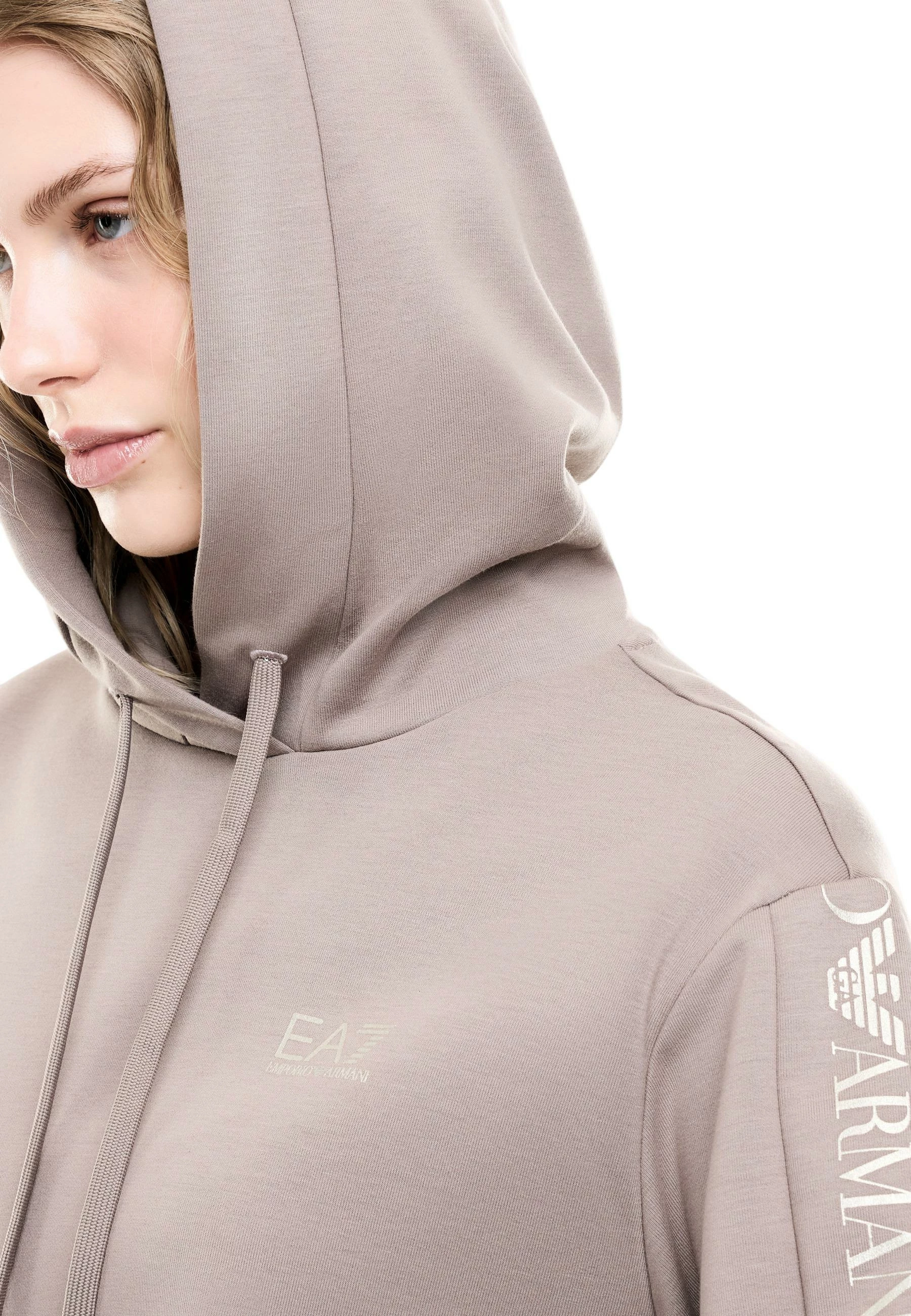 Trenerka për femra EA7 7W000789 AF18880, taupe [Madhësia: M]