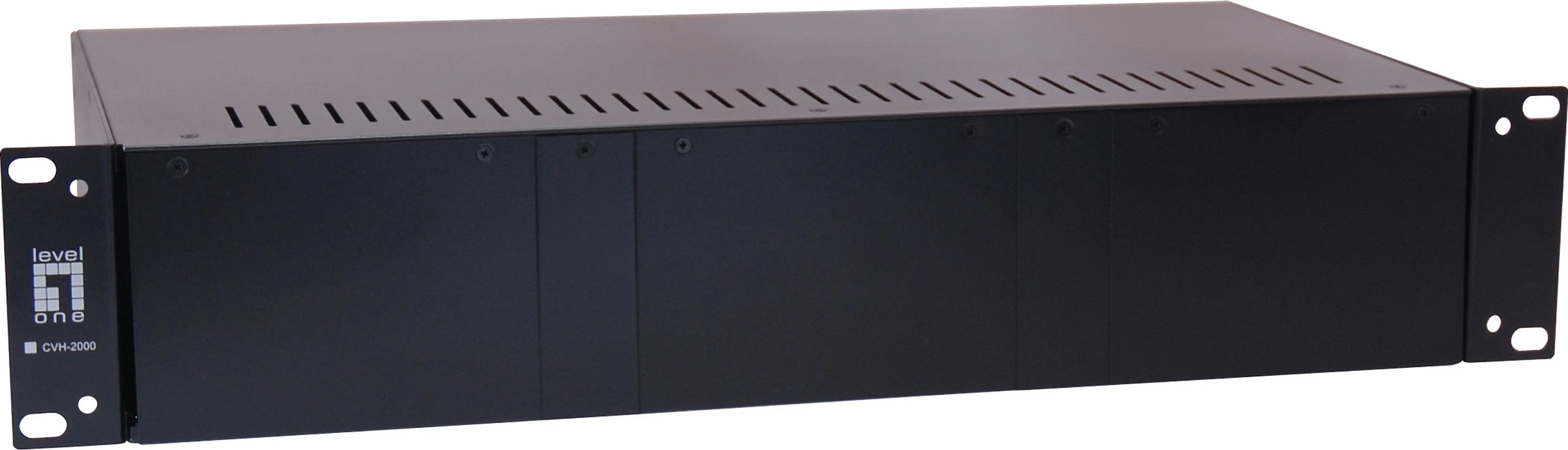 Kasë LevelOne 14-Slot Media Converter, 100-265 V, e zezë