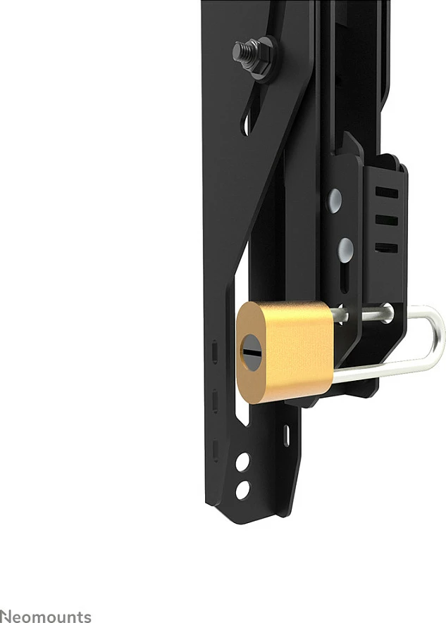 Mbajtëse muri për TV Neomounts LEVEL-750, 43-75", VESA 400x400, 100 kg, e kyçshme, e zezë