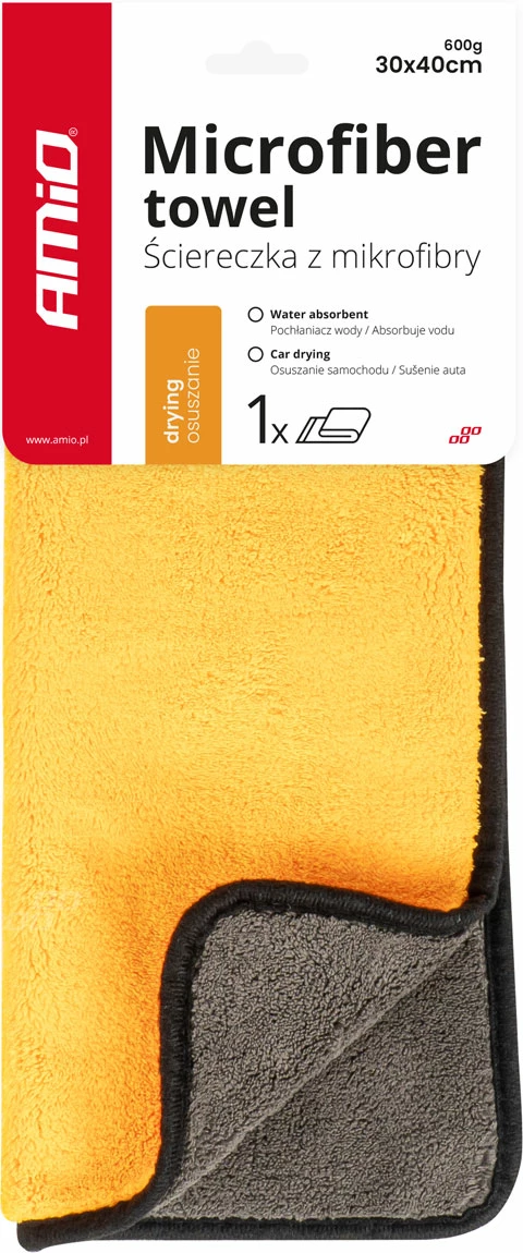 Leckë mikrofibër për polirim 30x40 cm 600g/m²