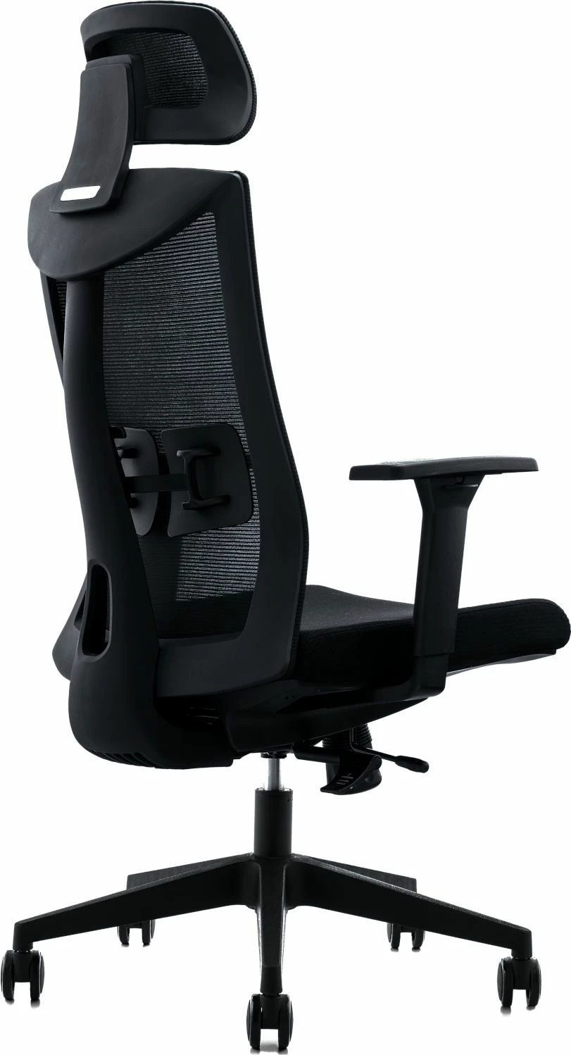 Karrige zyre Mozos Ergo-F, ergonomike me rrjetë, 120 kg, e zezë