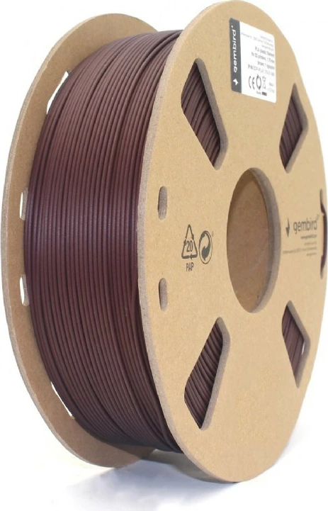 Filament 3D Gembird PLA 1.75mm, Kafe, 1kg