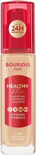 Fondatinë për femra Bourjois Healthy Mix 51.2W Golden Vanilla 30ml