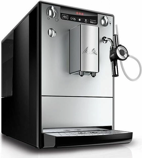 Aparat espresso automatik Melitta Caffeo Solo & Perfect Milk E957-103 1.2L 1400W 15 bar zi/argjend