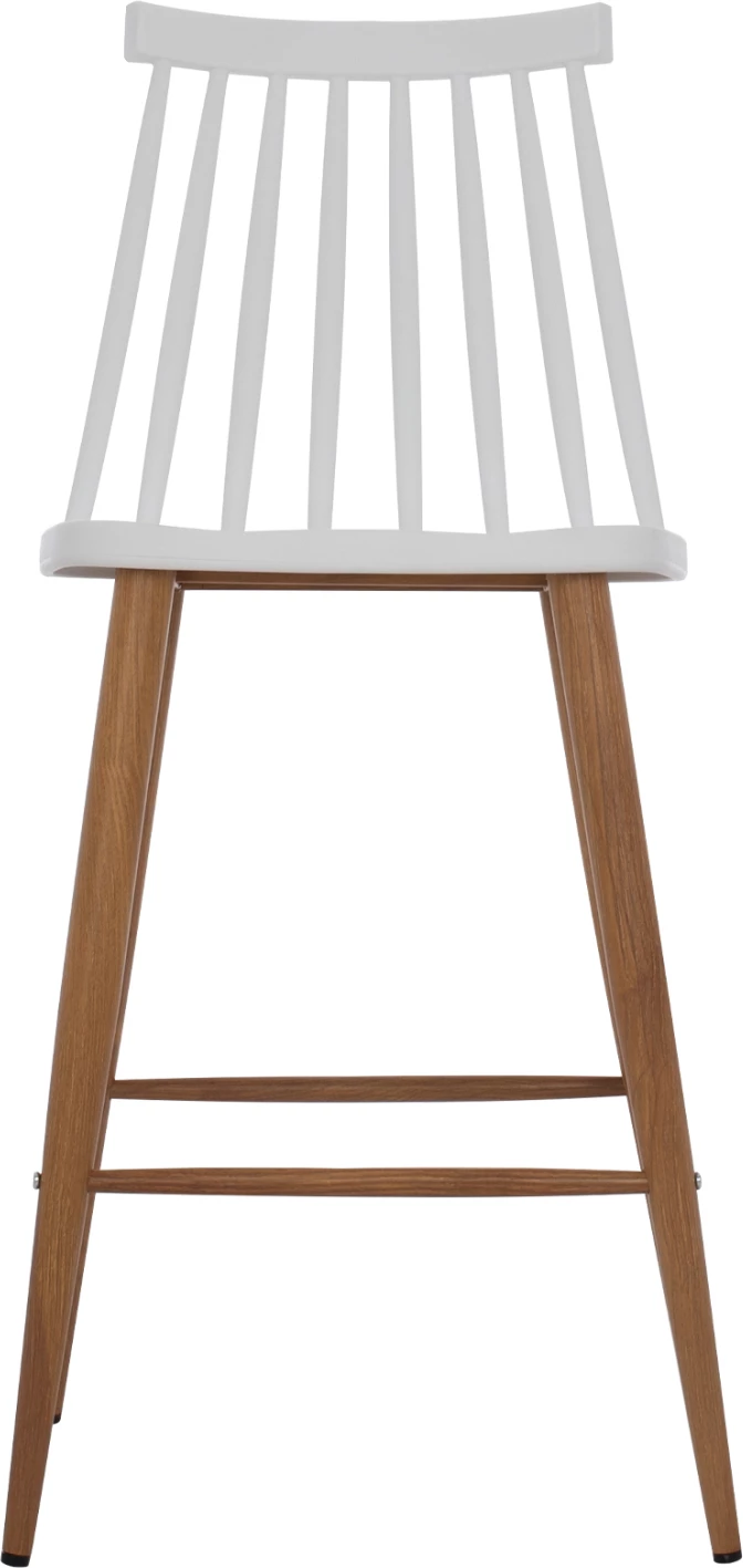 Karrige për bar FH9300.01 e bardhë, lartësi mesatare, 43x45x97 cm, set prej 2 copë