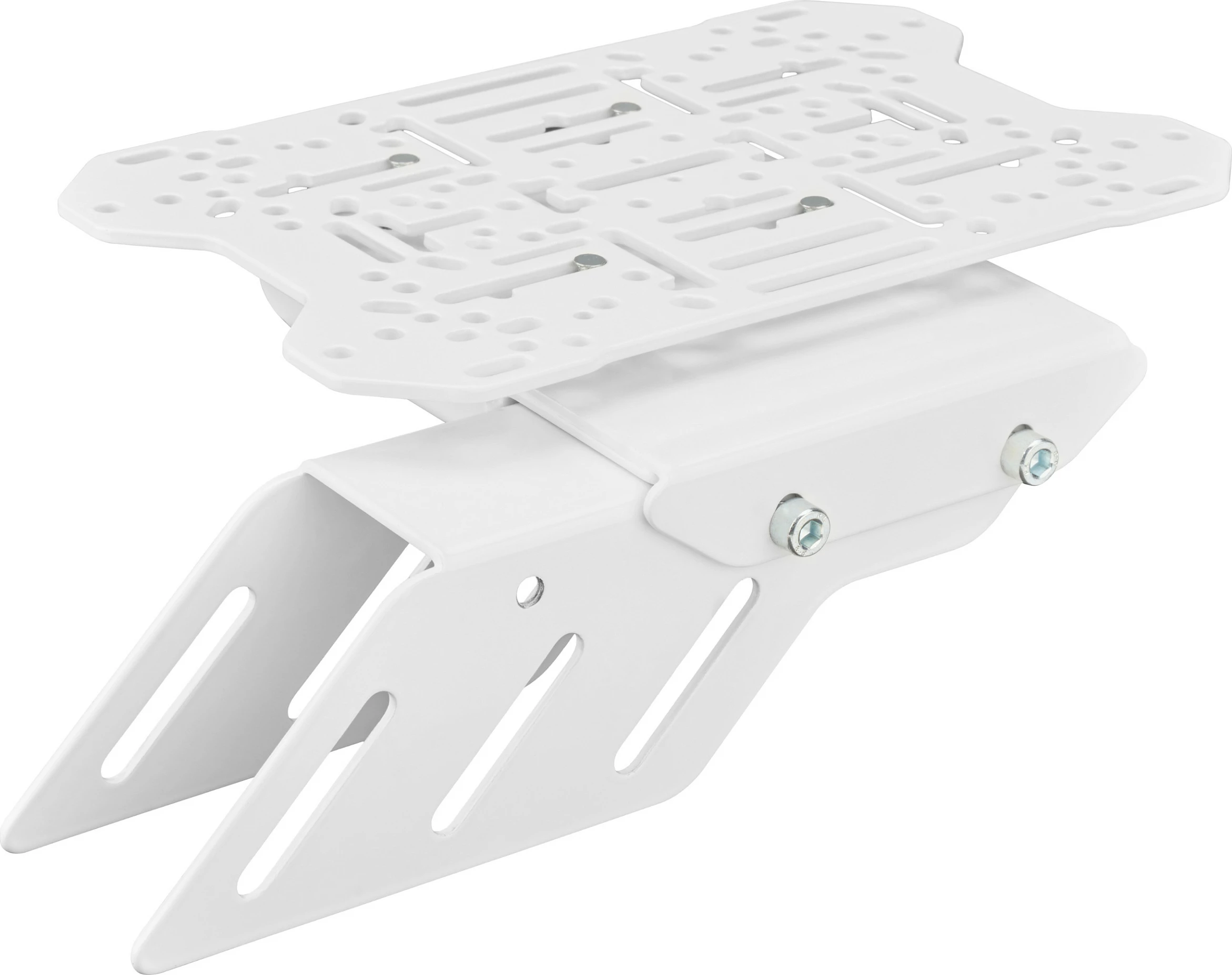 Mbajtëse Oplite për aksesorë Simracing & Flightsim, çelik, 400x214x95 mm, e bardhë