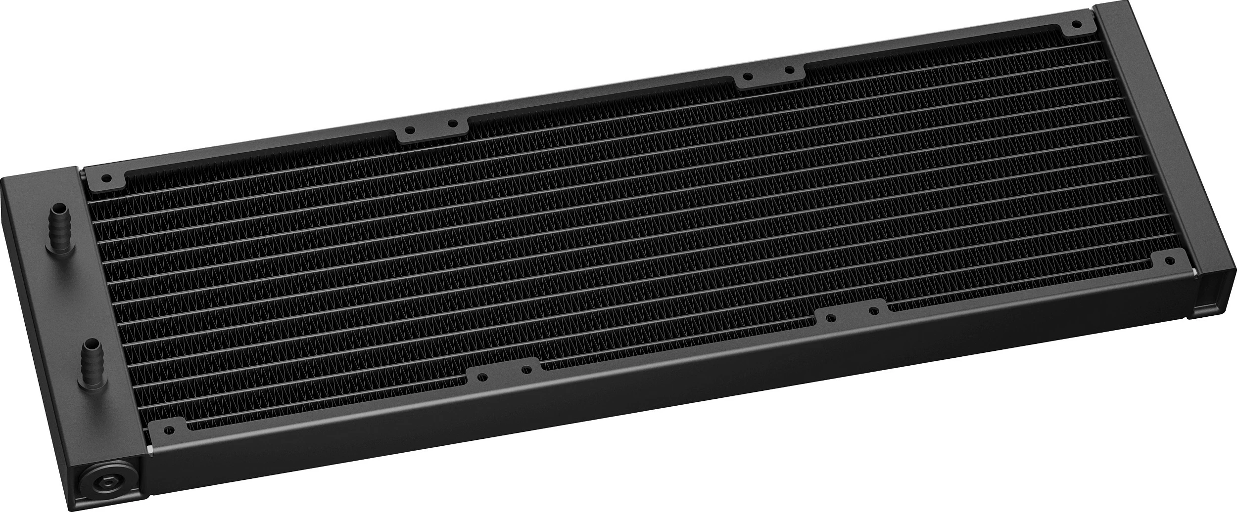 Ftohës uji Deepcool MYSTIQUE 360 ARGB, 3x12cm, ekran LCD, i zi