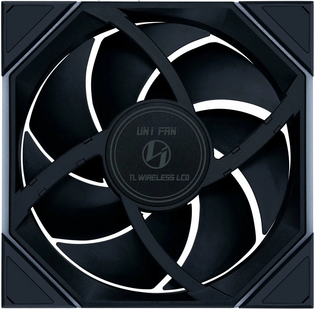 Ventilator ftohës PC Lian Li UNI FAN TL Wireless LCD 140mm Reverse Blade 14RTLLCD1W1B, zi, 1 copë