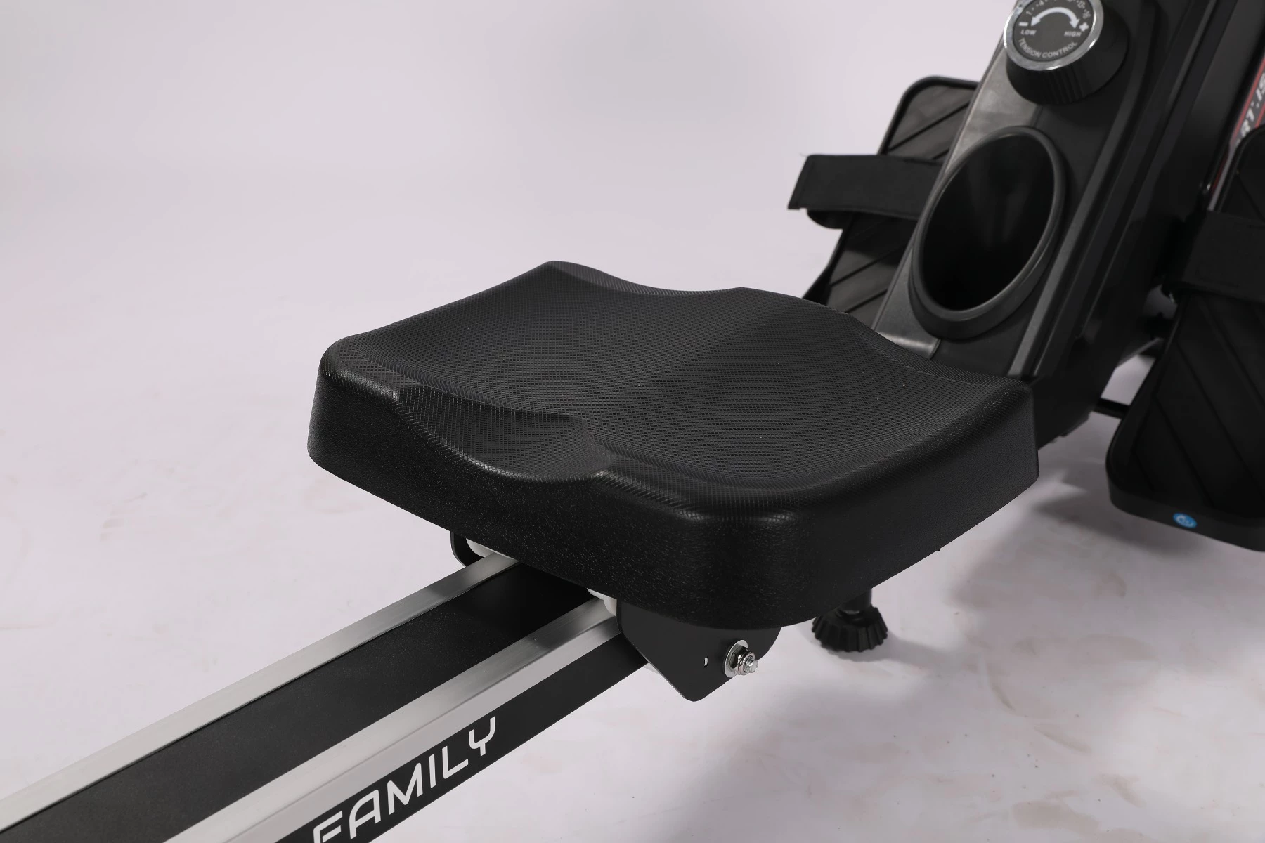 Makinë kanotazhi ART.IS Sport AS4, rezistencë magnetike, Bluetooth, ekran LCD, e palosshme vertikale, e zezë/kuqe