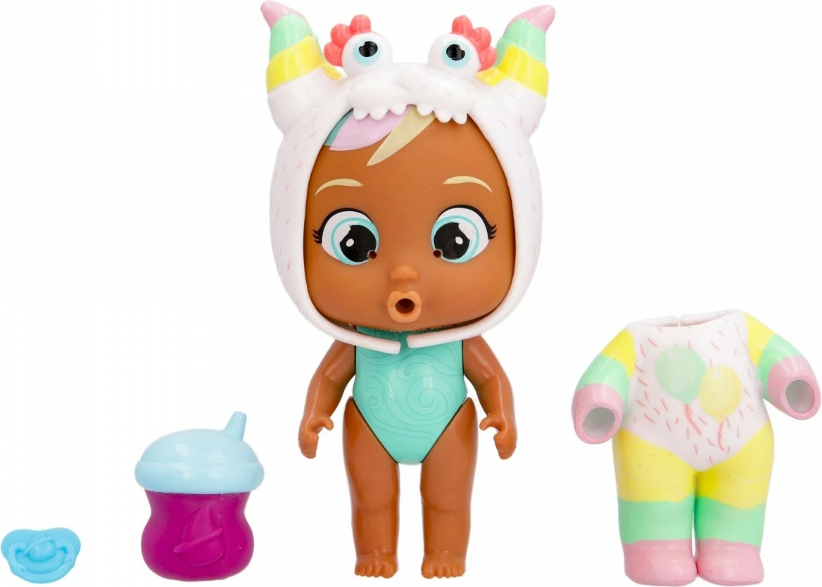 Kukull Cry Babies Stars Jumpy Monsters Nunu, me aksesorë, për fëmijë