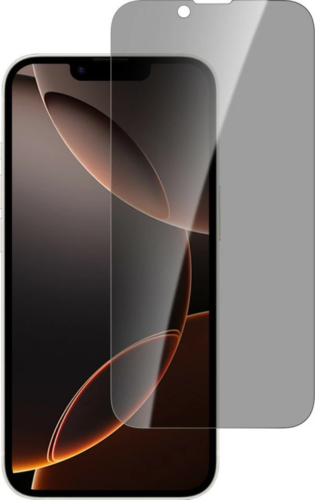 Mbrojtës ekrani 4smarts për Apple iPhone SE 4.Gen, xham i temperuar, privacy, transparent