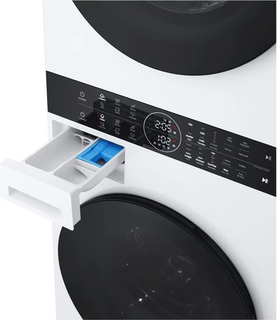 Set lavatriçe dhe tharëse rrobash LG WT1210WWF 1350 RPM, ThinQ, e bardhë