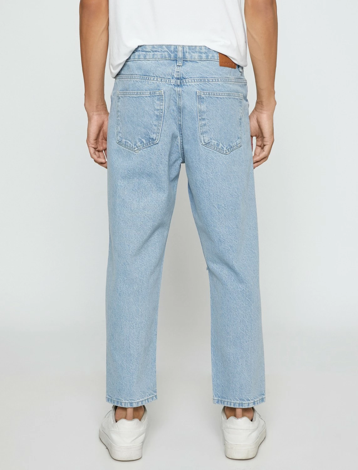 Pantallona xhins Koton për meshkuj, open indigo