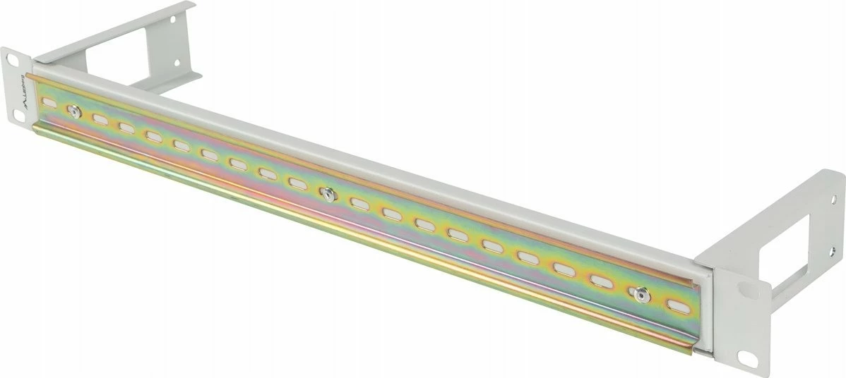 Shinë montimi DIN TS-35 Lanberg AK-1801-S, 1U 19\", gri
